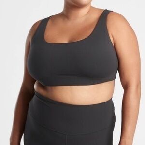 3X NWT Athleta Exhale Bra D-DD Black